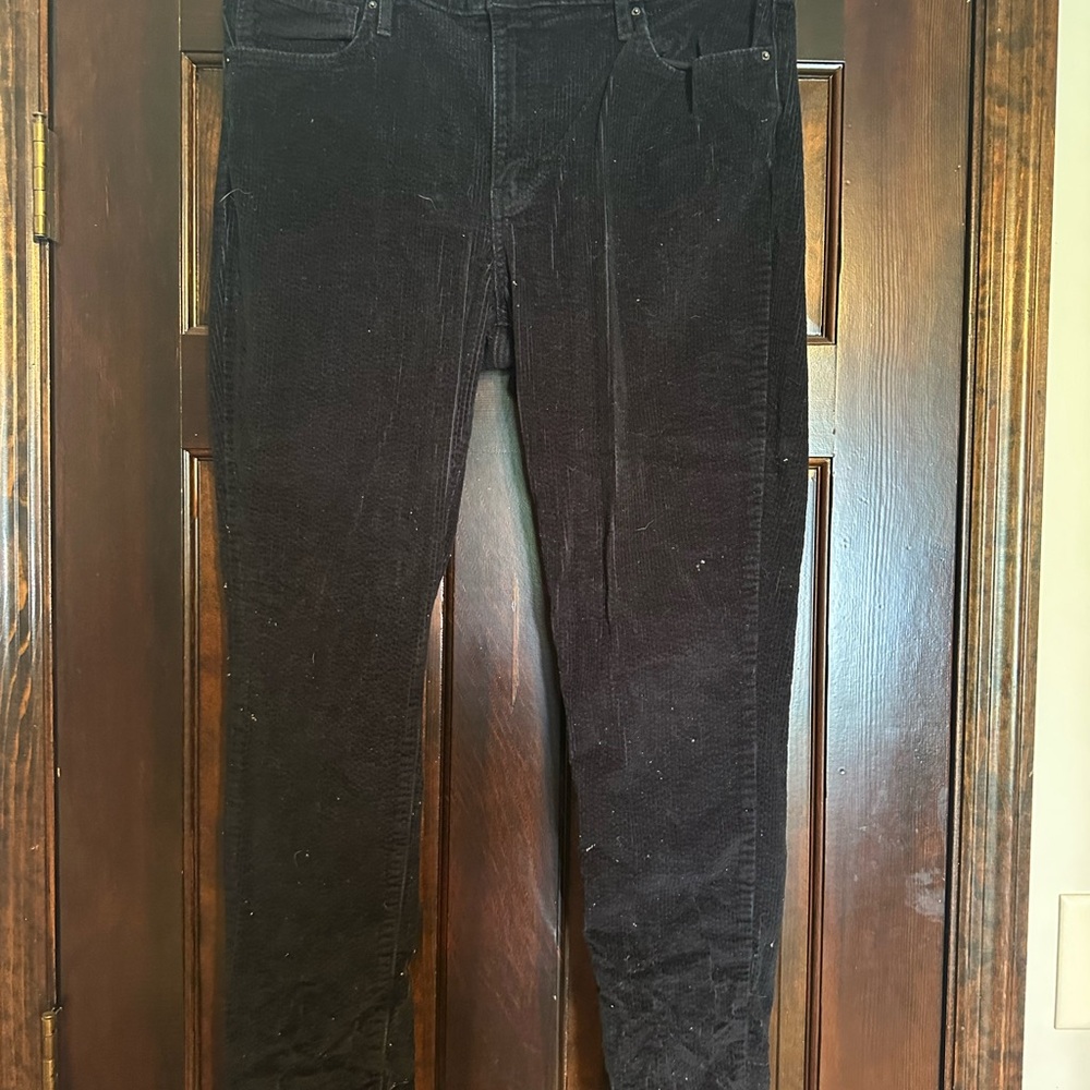 Levi's Women's Black Corduroy Skinny Jeans
